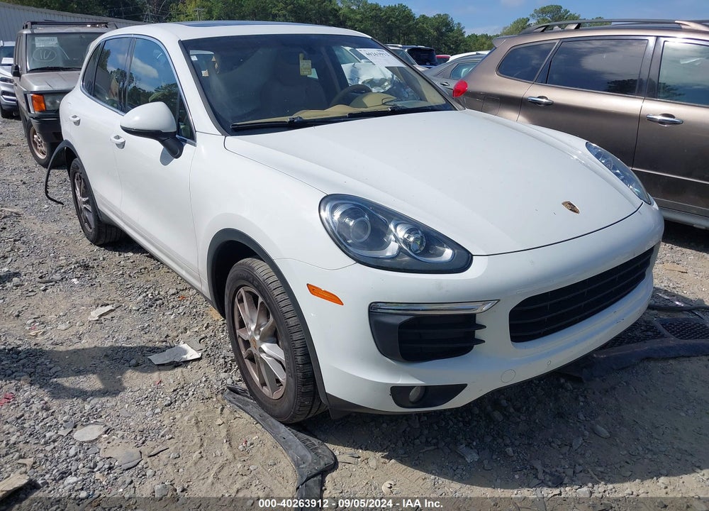 2016 PORSCHE CAYENNE VIN: WP1AA2A23GKA14436
