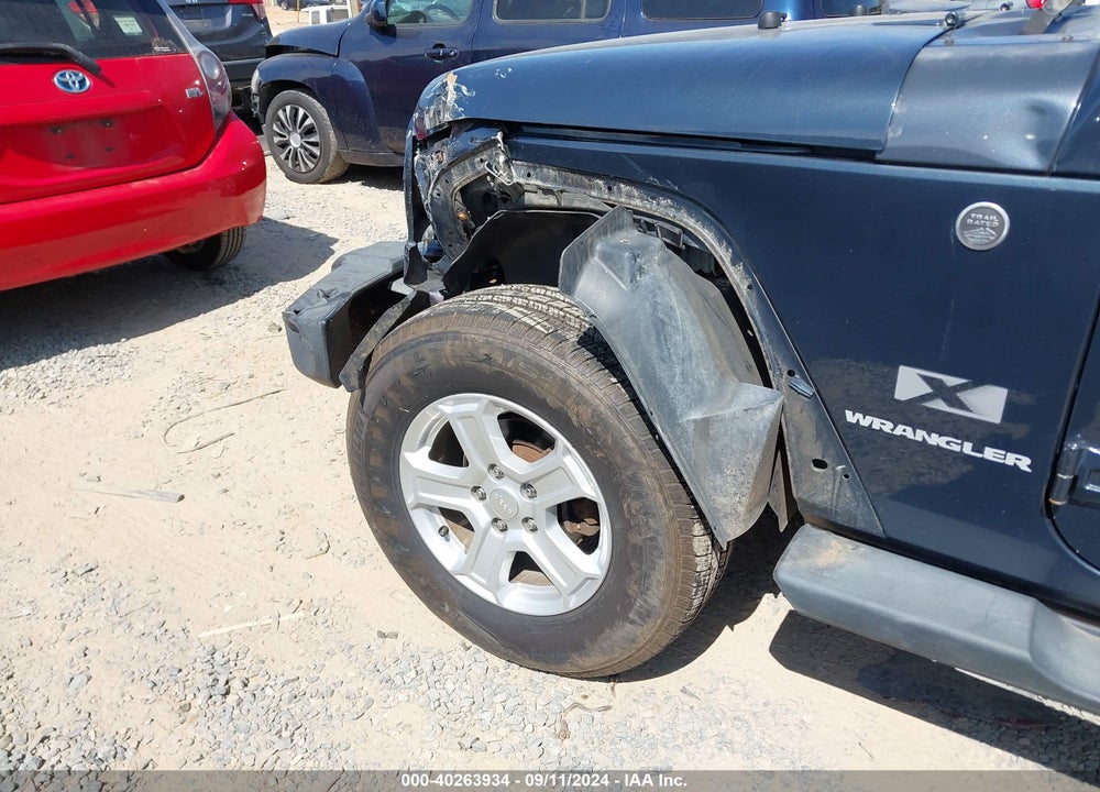 2008 JEEP WRANGLER X VIN: 1J4FA24198L622073