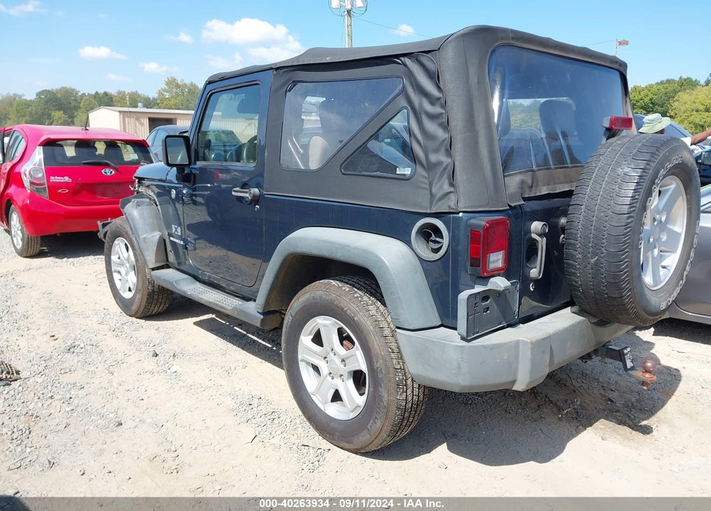 2008 JEEP WRANGLER X VIN: 1J4FA24198L622073