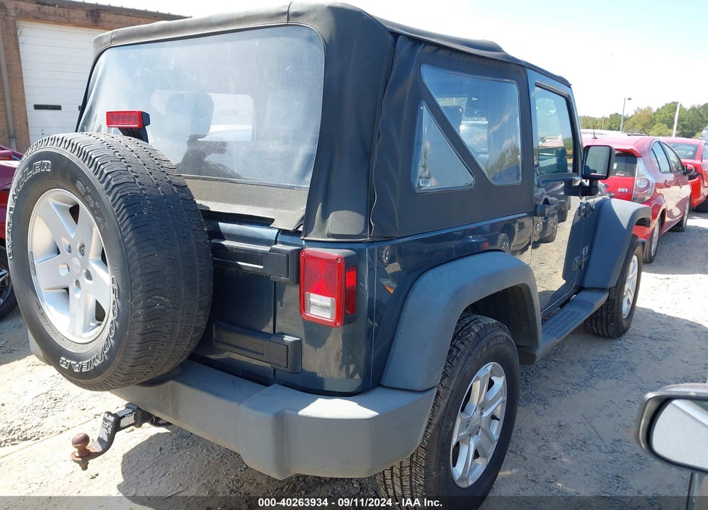 2008 JEEP WRANGLER X VIN: 1J4FA24198L622073