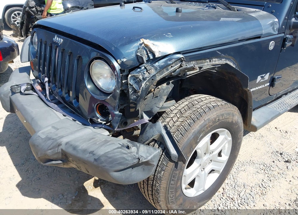 2008 JEEP WRANGLER X VIN: 1J4FA24198L622073