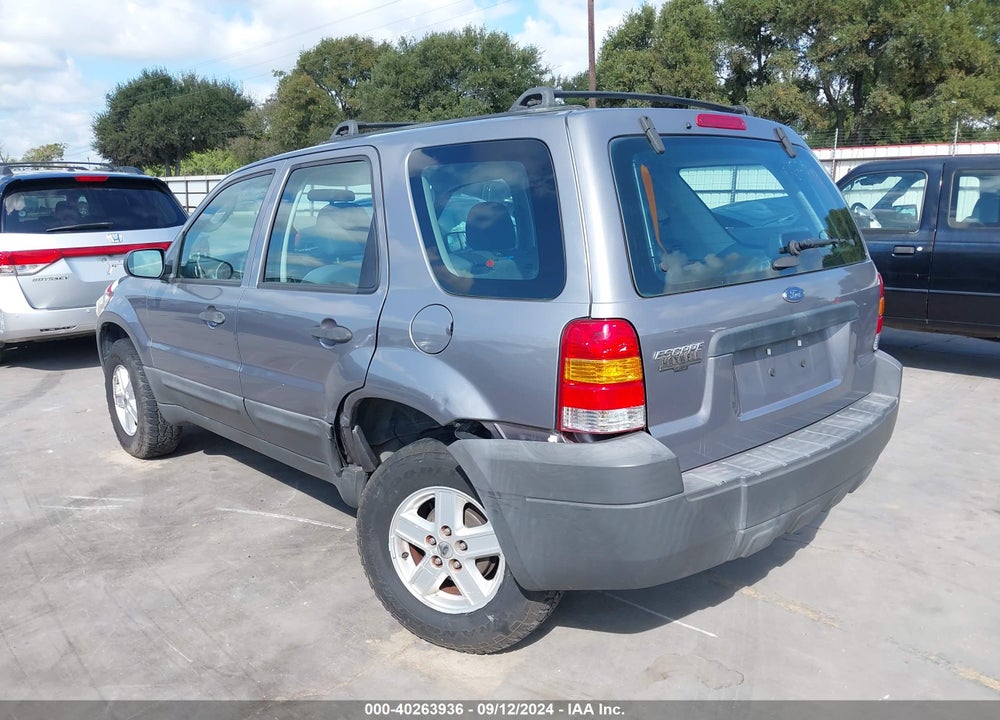 2007 FORD ESCAPE XLS/XLS MANUAL VIN: 1FMYU02Z17KA40388