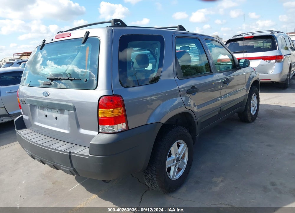 2007 FORD ESCAPE XLS/XLS MANUAL VIN: 1FMYU02Z17KA40388