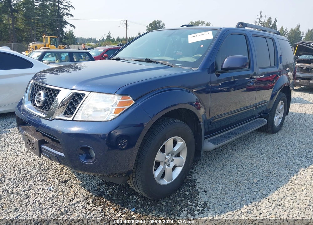 2012 NISSAN PATHFINDER SV VIN: 5N1AR1NB4CC616132