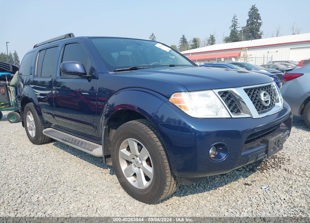 2012 NISSAN PATHFINDER SV VIN: 5N1AR1NB4CC616132