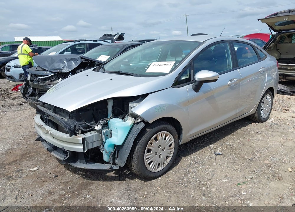 2019 FORD FIESTA S VIN: 3FADP4AJ9KM131509