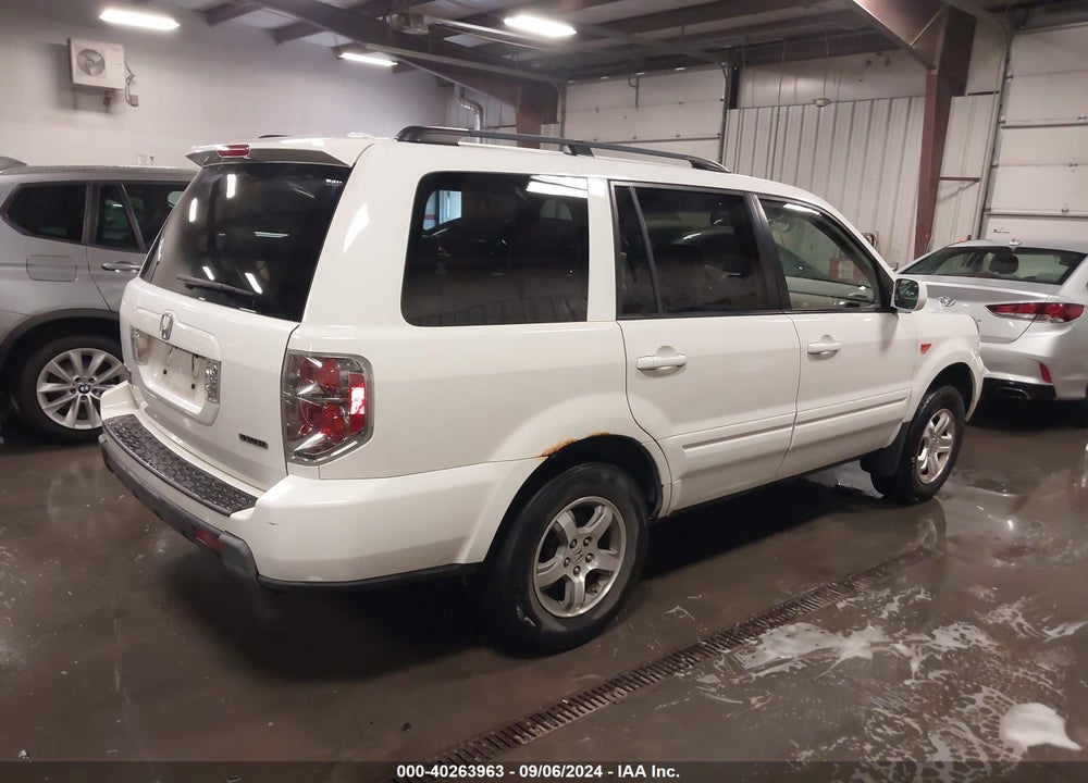 2008 HONDA PILOT VP VIN: 5FNYF18248B053679