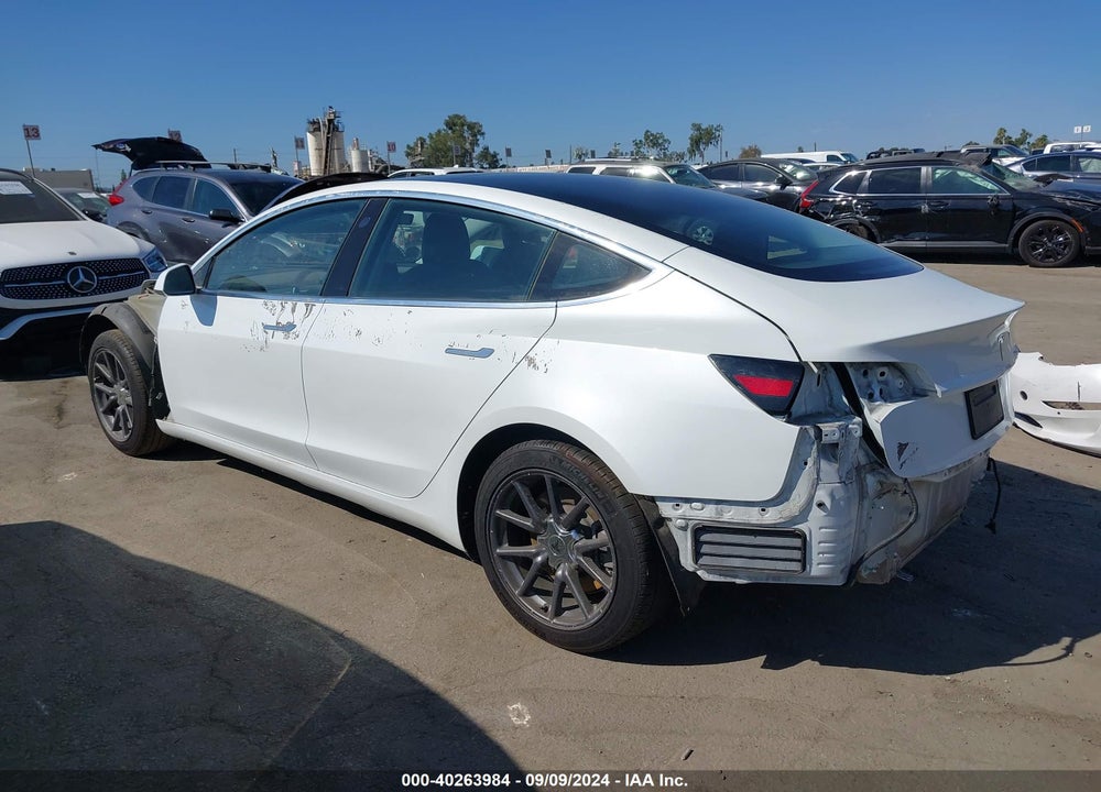 2019 TESLA MODEL 3 LONG RANGE/MID RANGE/STANDARD RANGE/STANDARD RANGE PLUS VIN: 5YJ3E1EA4KF425117
