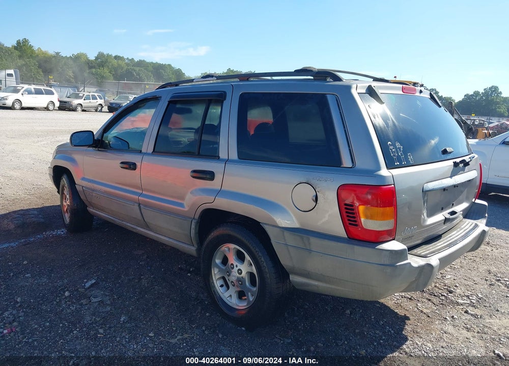 1999 JEEP GRAND CHEROKEE LAREDO VIN: 1J4GW58S5XC760301