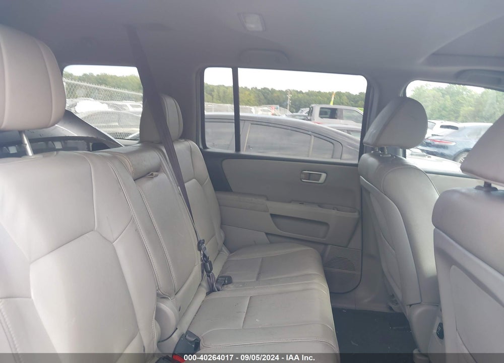 2012 HONDA PILOT EX-L VIN: 5FNYF3H51CB004146