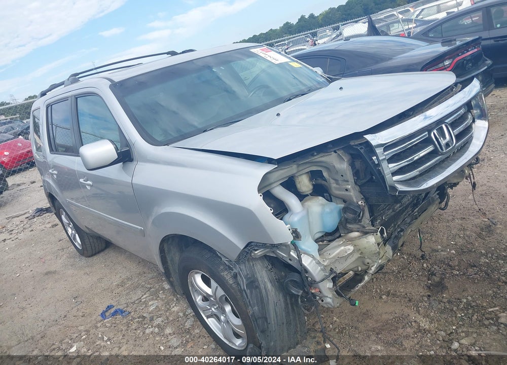 2012 HONDA PILOT EX-L VIN: 5FNYF3H51CB004146