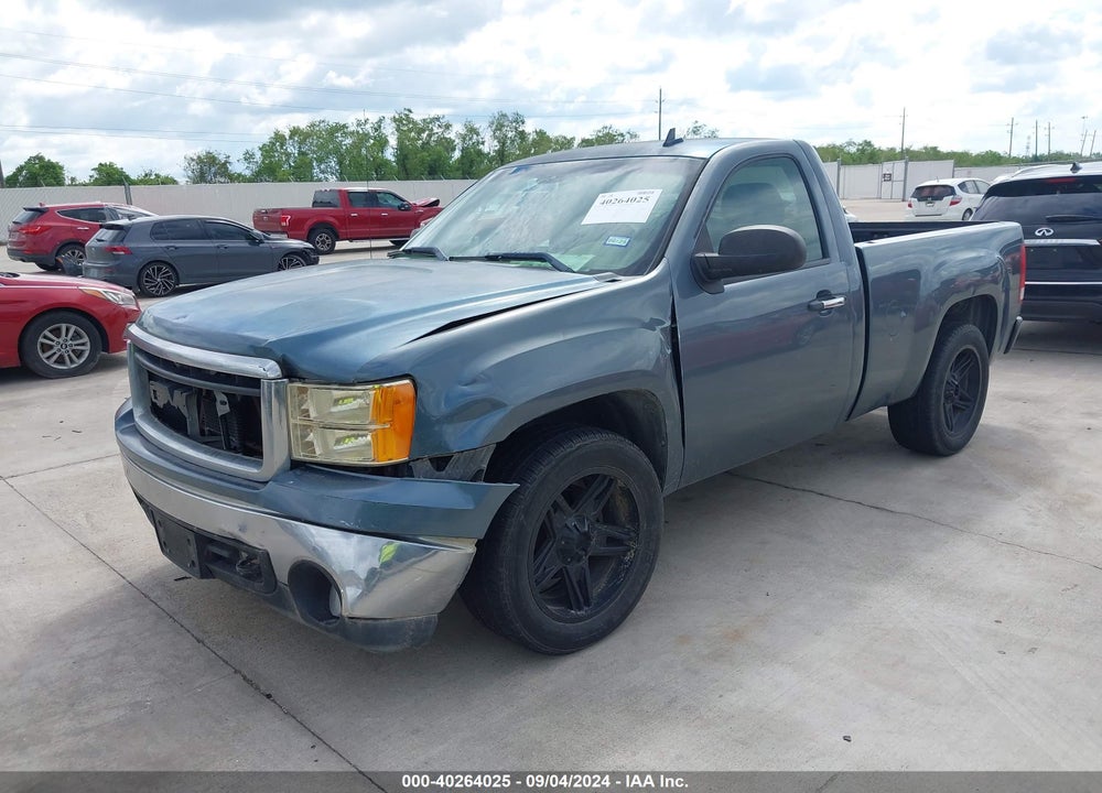 2007 GMC SIERRA 1500 WORK TRUCK VIN: 1GTEC14C97Z651589
