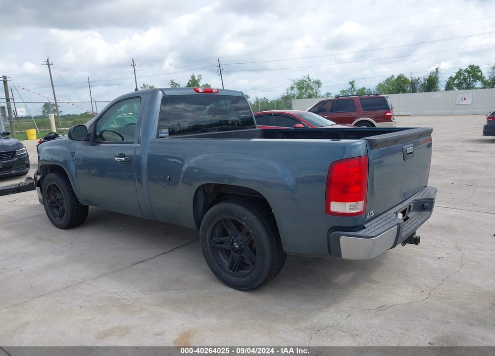 2007 GMC SIERRA 1500 WORK TRUCK VIN: 1GTEC14C97Z651589