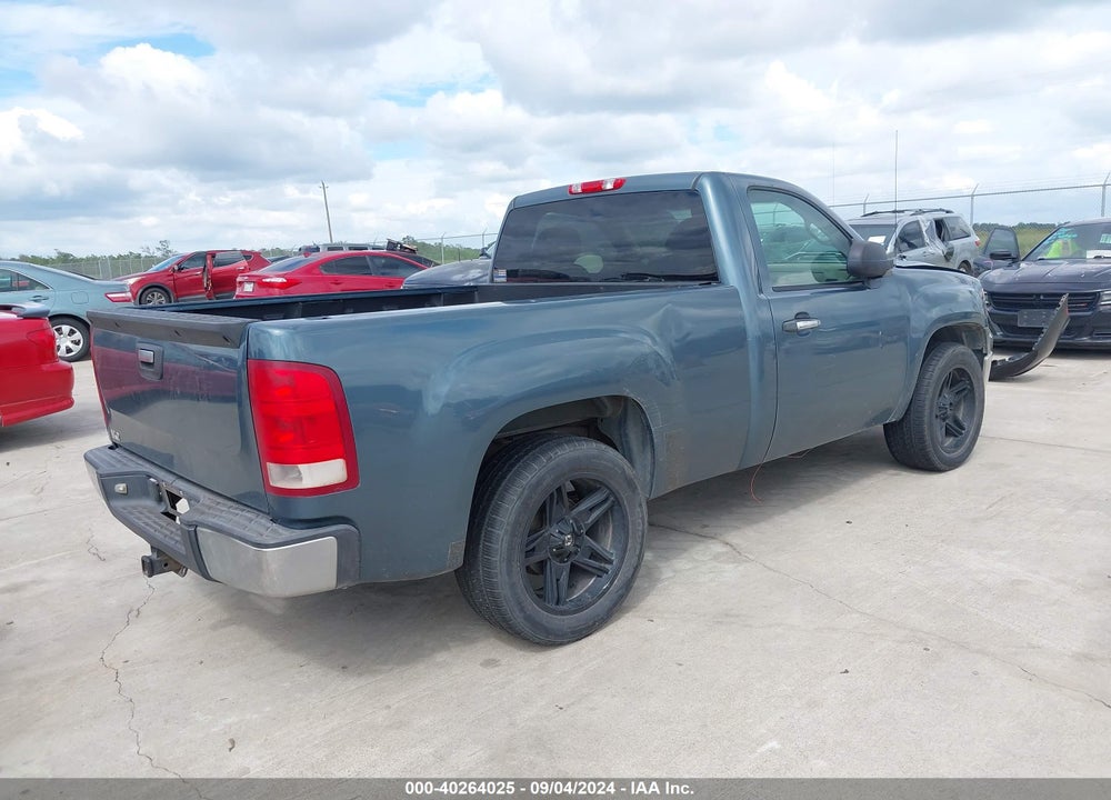 2007 GMC SIERRA 1500 WORK TRUCK VIN: 1GTEC14C97Z651589