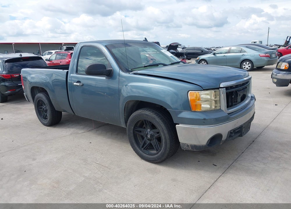 2007 GMC SIERRA 1500 WORK TRUCK VIN: 1GTEC14C97Z651589