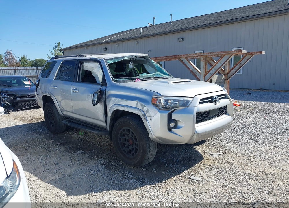 2022 TOYOTA 4RUNNER TRD OFF ROAD VIN: JTEPU5JR9N6080945