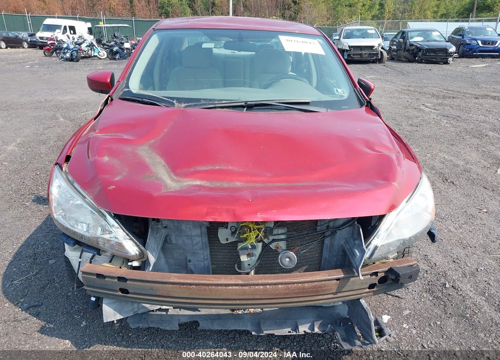 2014 NISSAN SENTRA SV VIN: 3N1AB7AP6EY266464