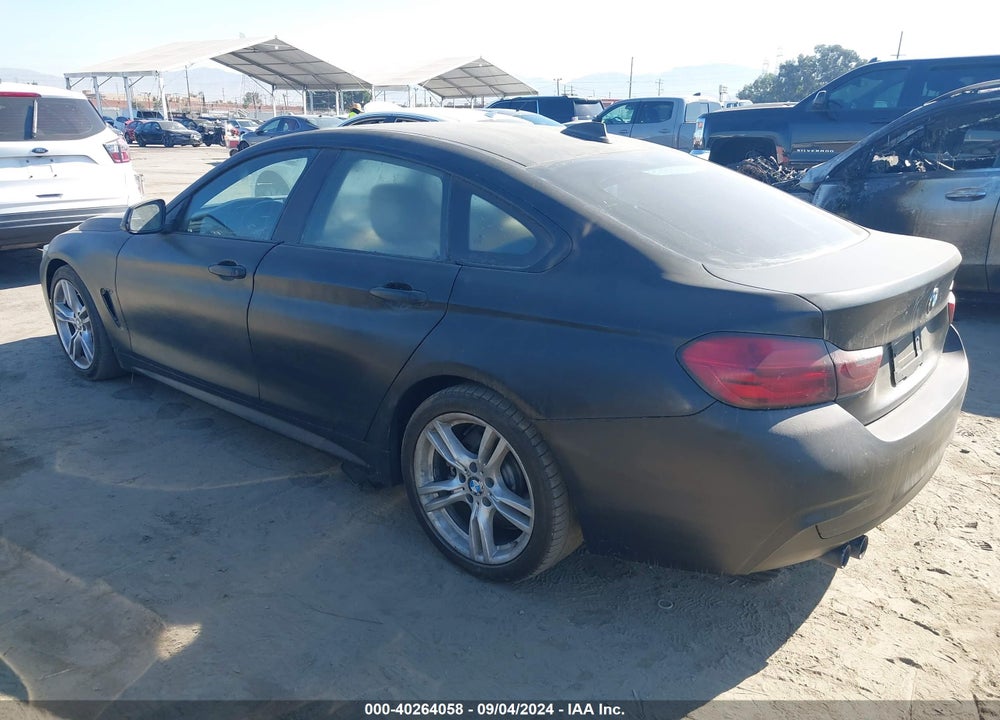 2017 BMW 430I GRAN COUPE VIN: WBA4F7C5XHG786244