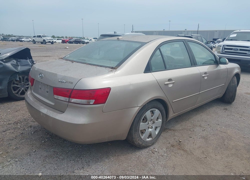 2007 HYUNDAI SONATA GLS VIN: 5NPET46C87H296114