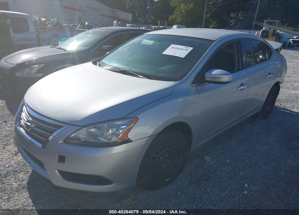 2014 NISSAN SENTRA SV VIN: 3N1AB7AP6EY232301