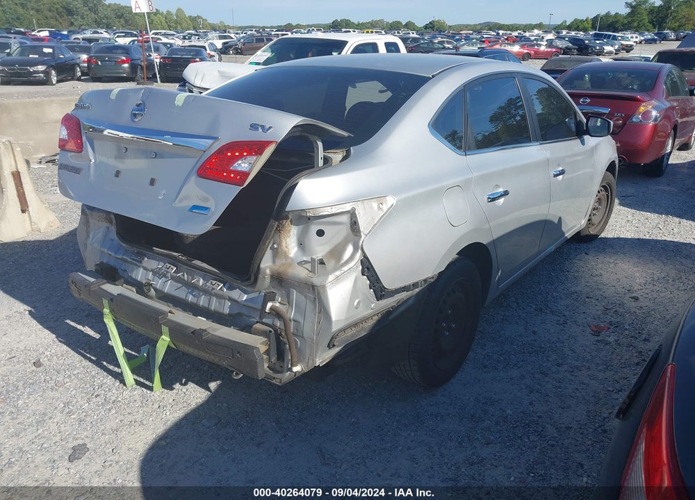 2014 NISSAN SENTRA SV VIN: 3N1AB7AP6EY232301
