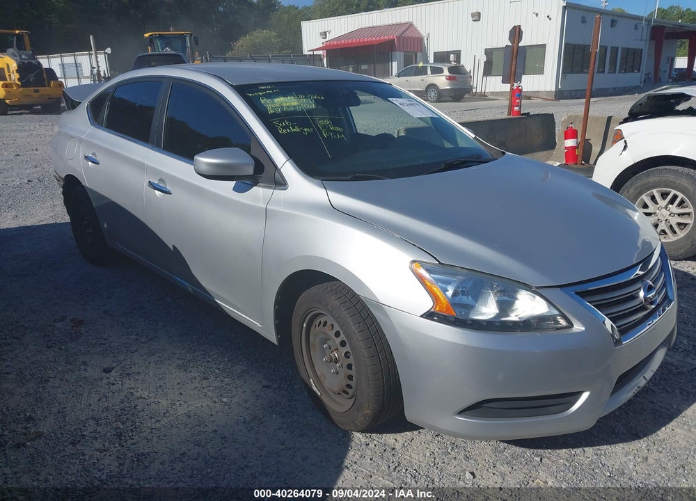 2014 NISSAN SENTRA SV VIN: 3N1AB7AP6EY232301