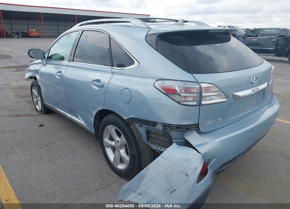 2010 LEXUS RX 350 VIN: 2T2BK1BA3AC050215