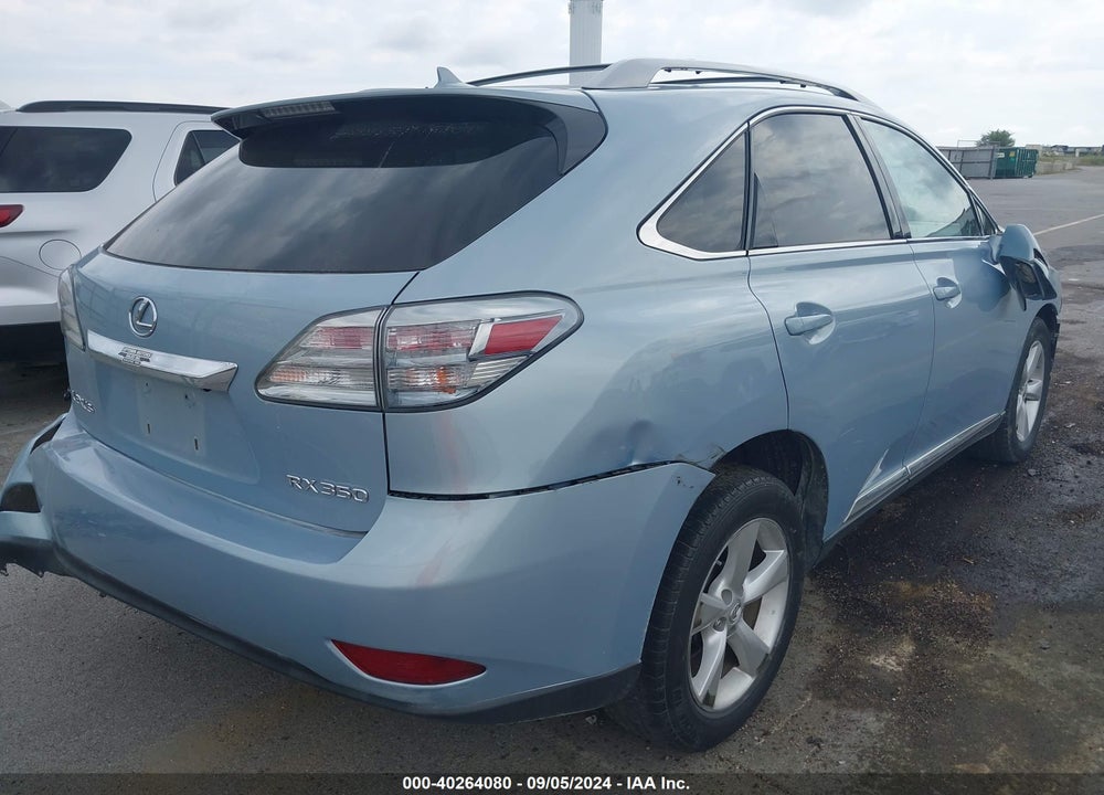 2010 LEXUS RX 350 VIN: 2T2BK1BA3AC050215