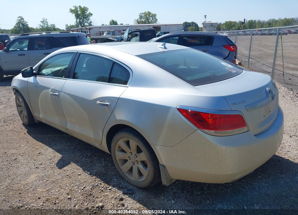 2012 BUICK LACROSSE LEATHER GROUP VIN: 1G4GC5E35CF373411