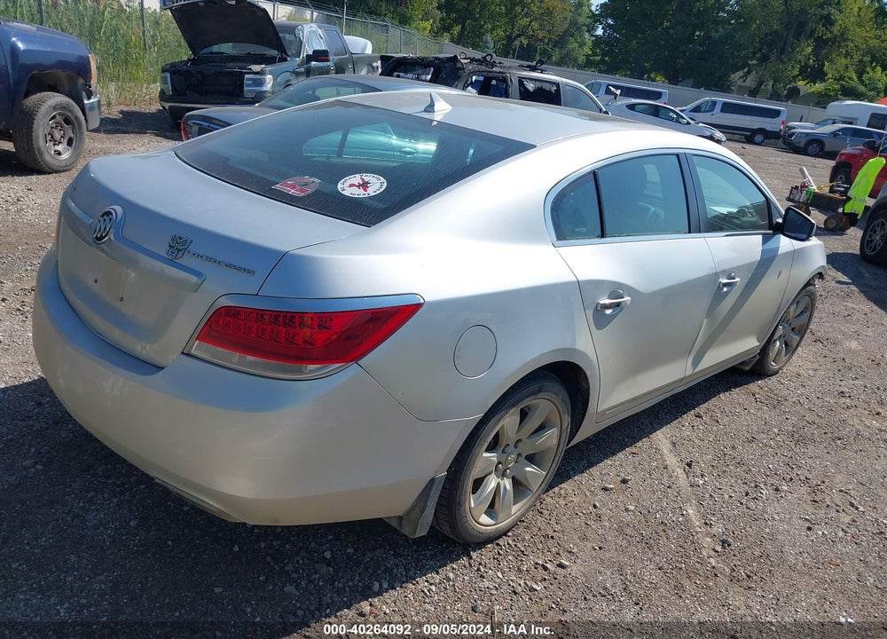 2012 BUICK LACROSSE LEATHER GROUP VIN: 1G4GC5E35CF373411