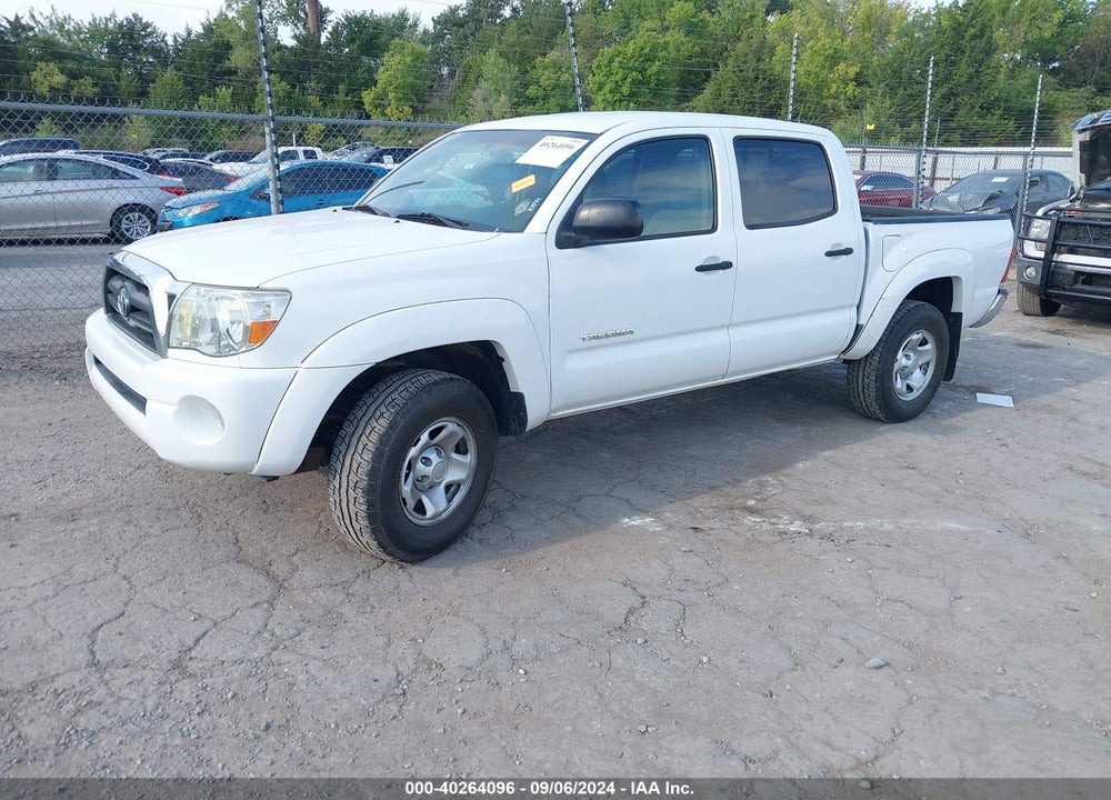 2007 TOYOTA TACOMA PRERUNNER V6 VIN: 5TEJU62NX7Z433467