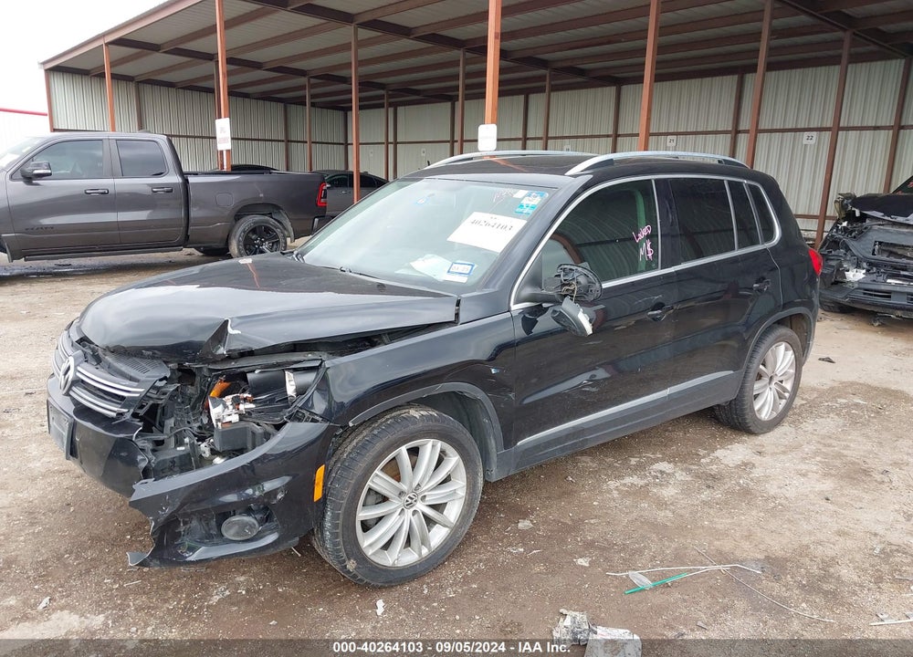 2012 VOLKSWAGEN TIGUAN SE VIN: WVGAV7AX5CW611195