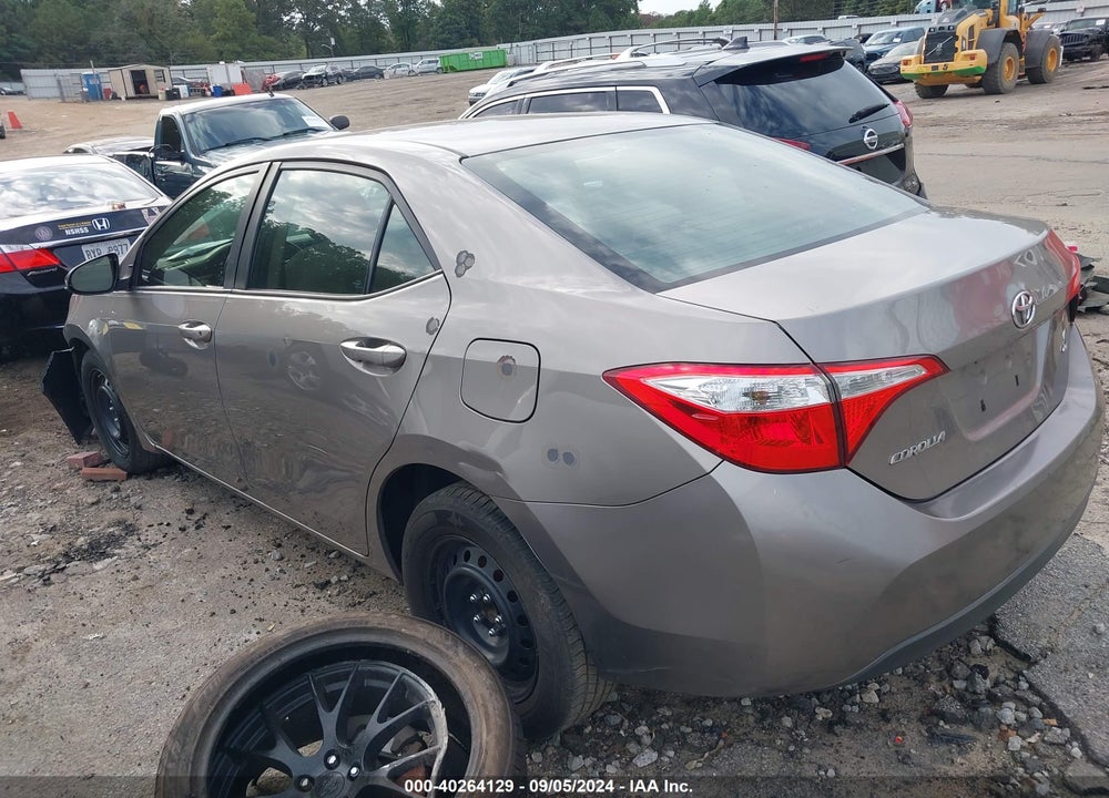 2016 TOYOTA COROLLA LE VIN: 2T1BURHE7GC603030