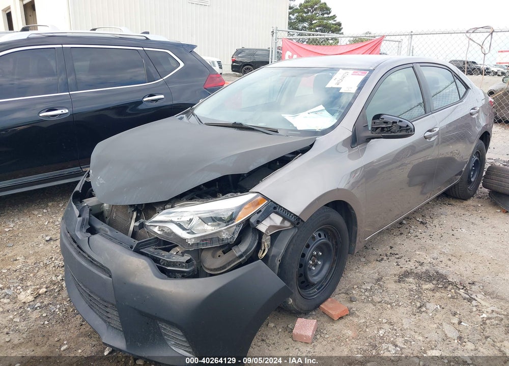 2016 TOYOTA COROLLA LE VIN: 2T1BURHE7GC603030