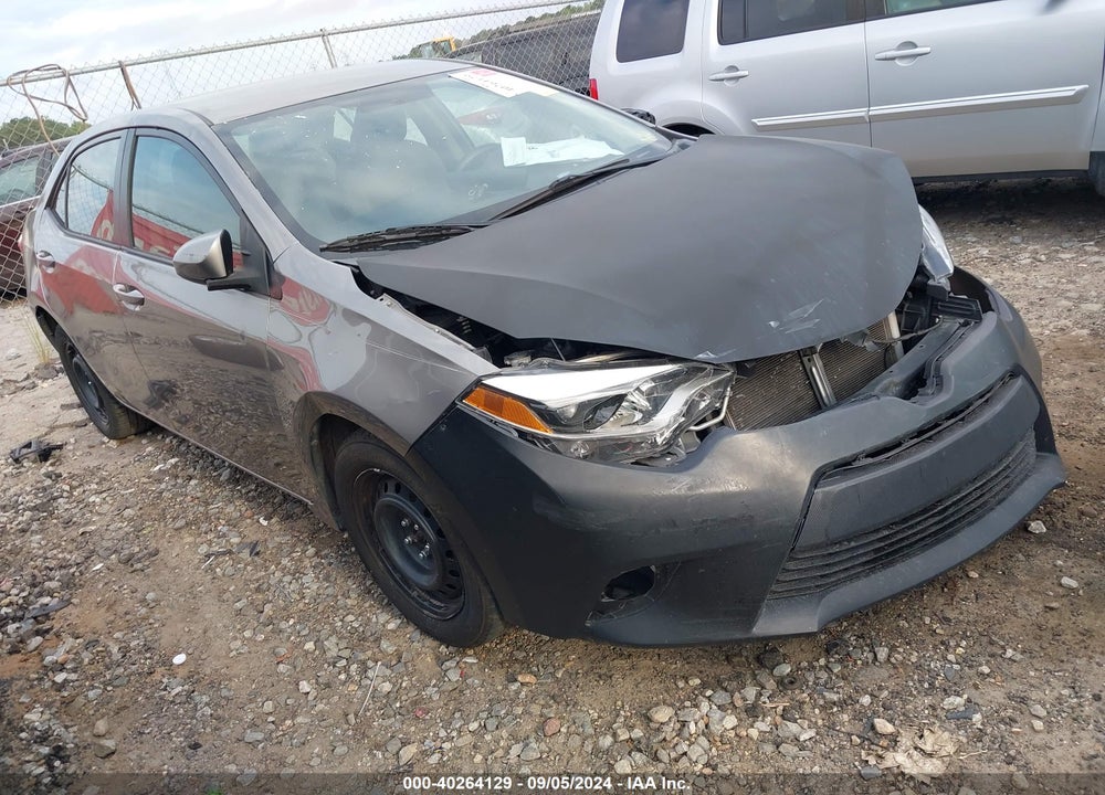 2016 TOYOTA COROLLA LE VIN: 2T1BURHE7GC603030