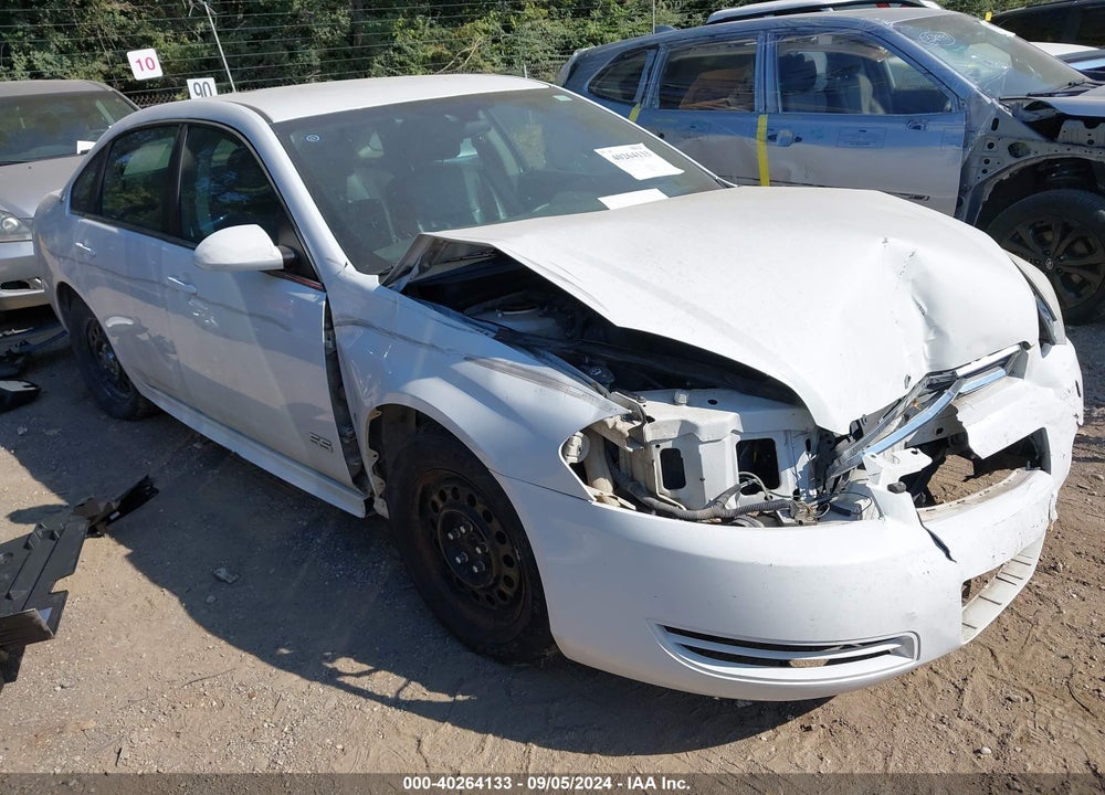 2010 CHEVROLET IMPALA POLICE VIN: 2G1WD5EM7A1195357