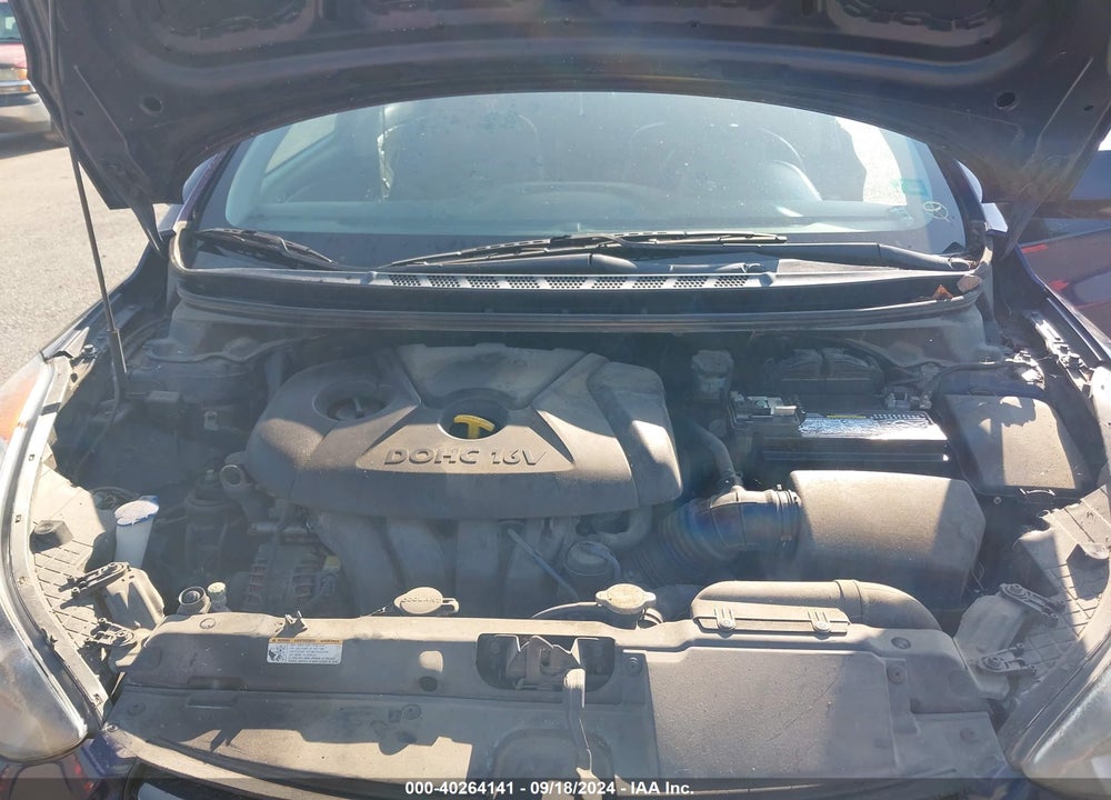 2012 HYUNDAI ELANTRA LIMITED VIN: 5NPDH4AE3CH132219