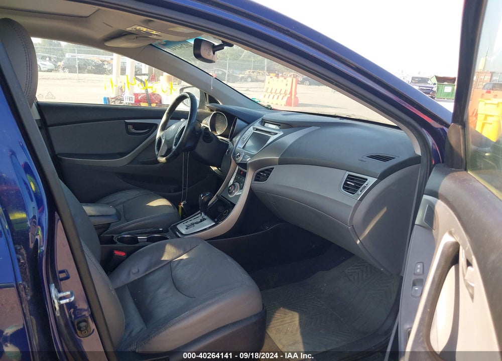 2012 HYUNDAI ELANTRA LIMITED VIN: 5NPDH4AE3CH132219