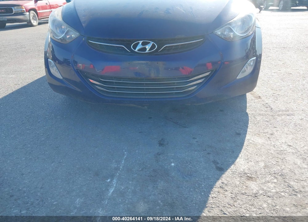 2012 HYUNDAI ELANTRA LIMITED VIN: 5NPDH4AE3CH132219