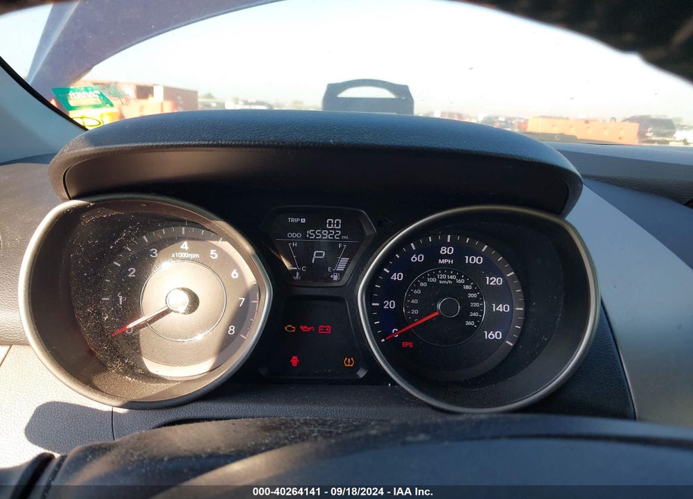 2012 HYUNDAI ELANTRA LIMITED VIN: 5NPDH4AE3CH132219