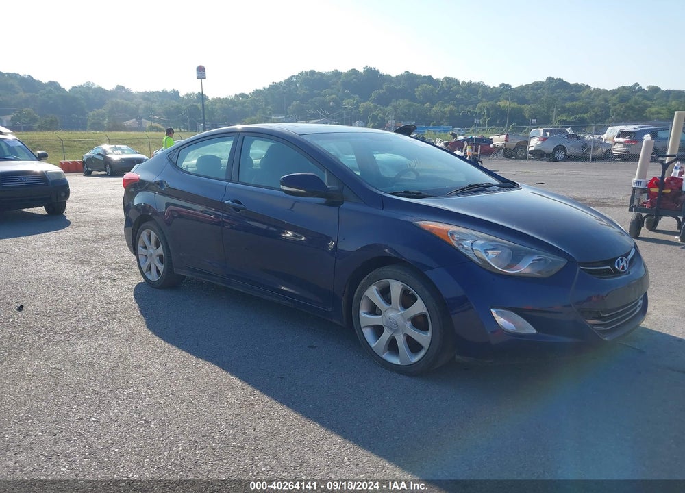 2012 HYUNDAI ELANTRA LIMITED VIN: 5NPDH4AE3CH132219