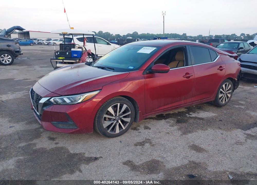 2021 NISSAN SENTRA SV XTRONIC CVT VIN: 3N1AB8CV6MY243864