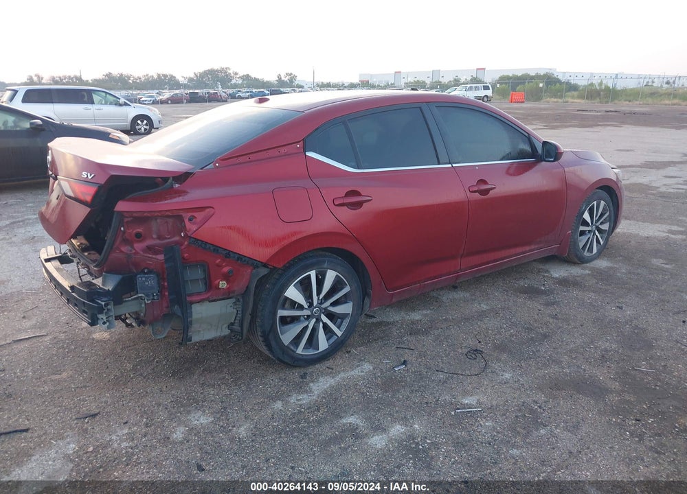 2021 NISSAN SENTRA SV XTRONIC CVT VIN: 3N1AB8CV6MY243864