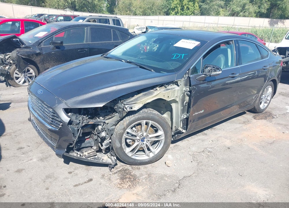 2016 FORD FUSION HYBRID TITANIUM VIN: 3FA6P0RU5GR187652