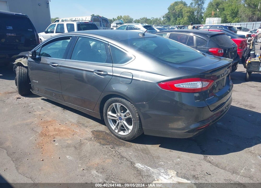 2016 FORD FUSION HYBRID TITANIUM VIN: 3FA6P0RU5GR187652