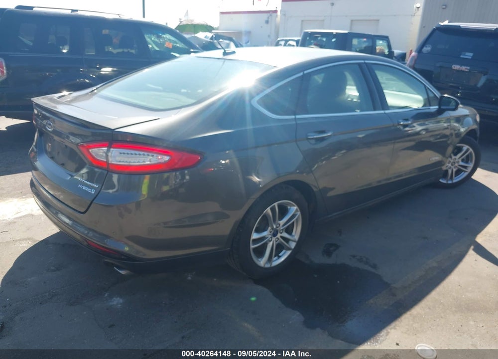 2016 FORD FUSION HYBRID TITANIUM VIN: 3FA6P0RU5GR187652
