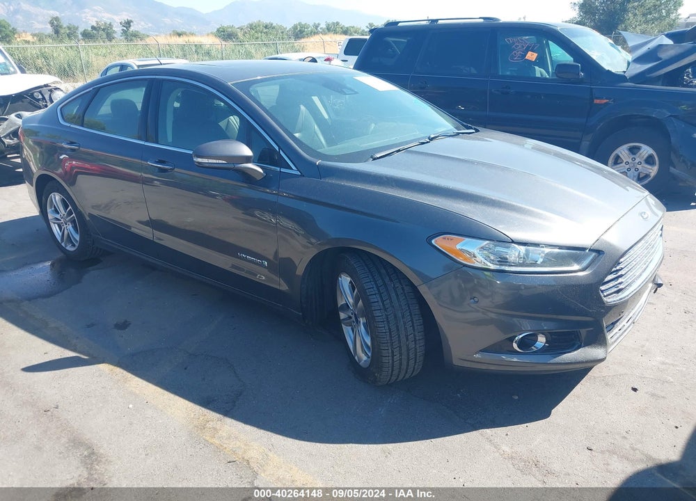 2016 FORD FUSION HYBRID TITANIUM VIN: 3FA6P0RU5GR187652