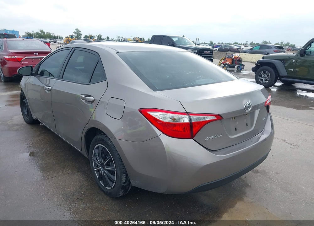 2016 TOYOTA COROLLA LE VIN: 5YFBURHE7GP374154