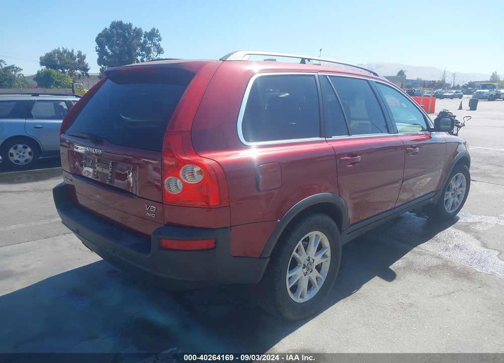 2005 VOLVO XC90 T6 VIN: YV1CZ852951185947