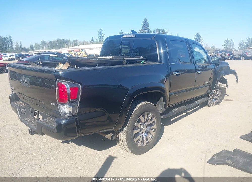 2021 TOYOTA TACOMA LIMITED VIN: 3TMGZ5AN4MM409228